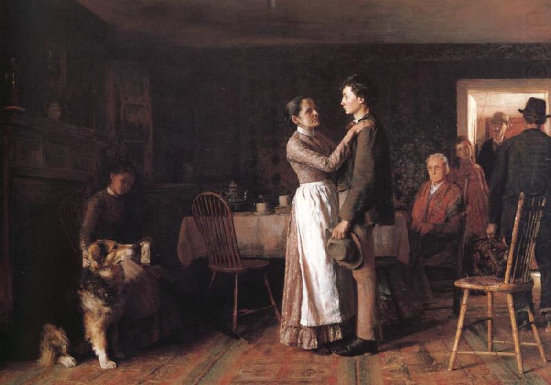 Breaking Home Ties, Thomas Hovenden